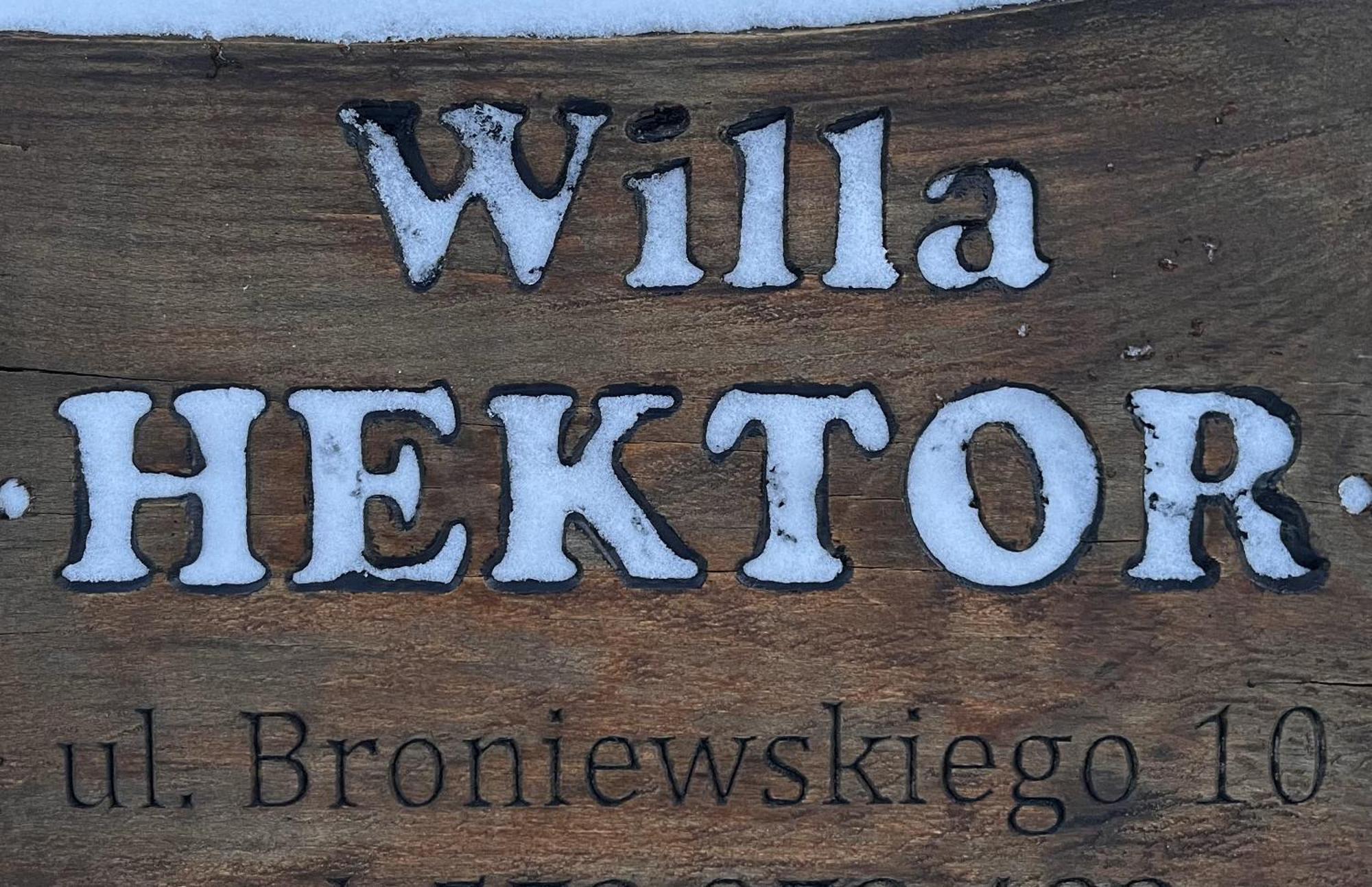 Willa Hektor Шклярска-Поремба Экстерьер фото